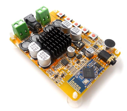 MODULO AMPLIFICADOR TDA7492P CON BLUETOOTH 4.0 Y BOTONES PARA CONTROL DE  AUDIO